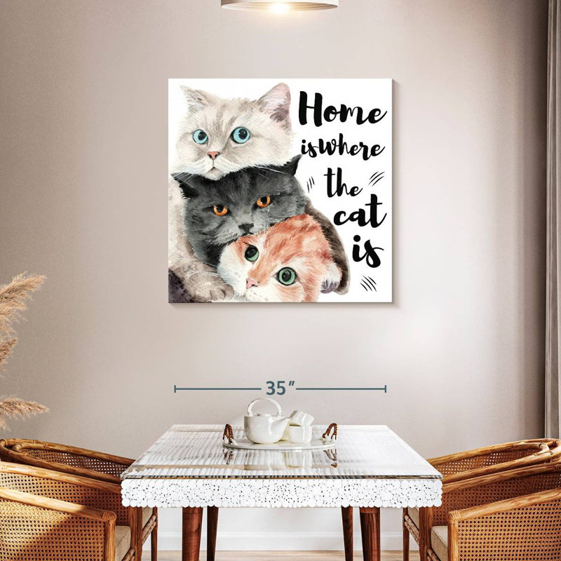 Kema Home Cats Wall Sign