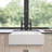 24.4'' L Single Bowl Fireclay Kitchen Sink