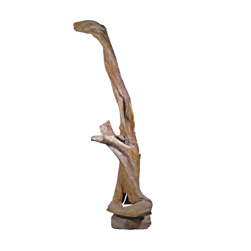 Sculpture en teck
