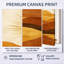 Sunset Line Canvas, Retro Desert Wall Art, Centano-1253710483-1253710481
