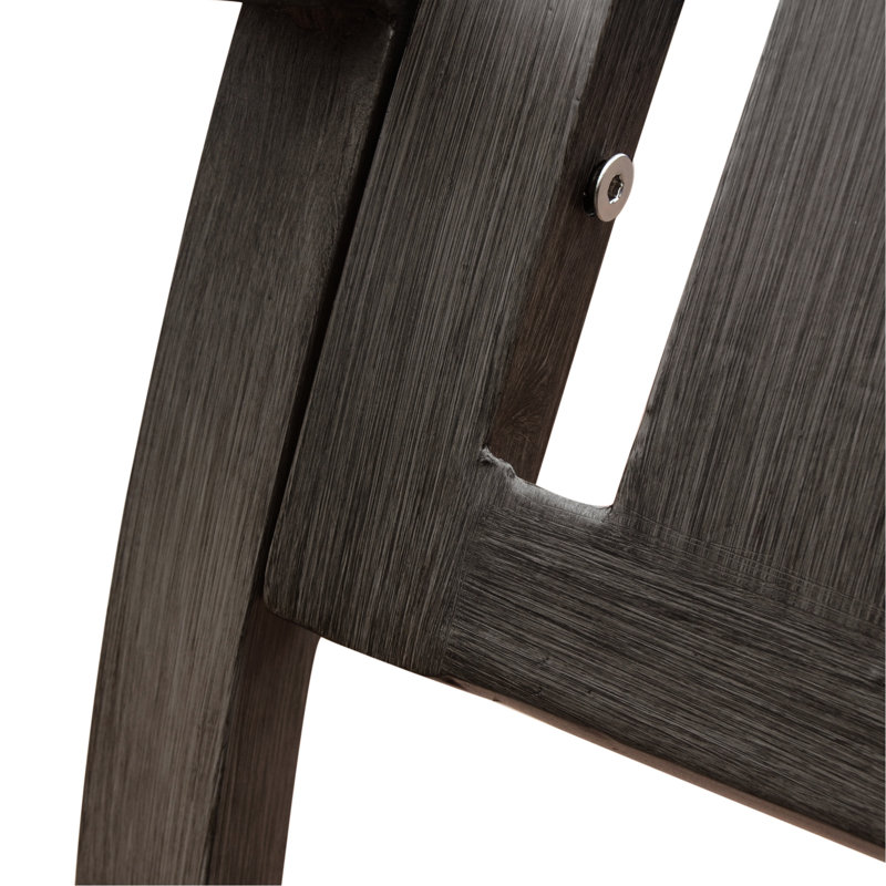 Chaises de salle à manger d'extérieur modernes en aluminium avec coussins gris foncé et argentés, conception à lattes ouvertes, 25,48 de large, structure stable, assemblage requis, rouille légère, incluse, structure
