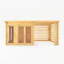 Mercia 20ft x 10ft Studio Pent Log Cabin With Slatted Area (44mm)