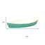 Plateau ovale en fonte 10 po Aqua and White
