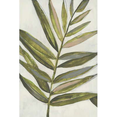 «Pastel Frond I» par Jennifer Goldberger, reproduction d'art