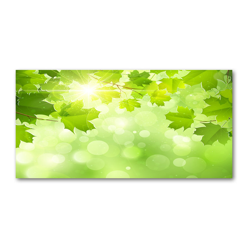 Chestnut Leaves - No Frame Print on Canvas