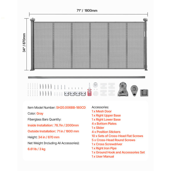 Dimensions du produit
