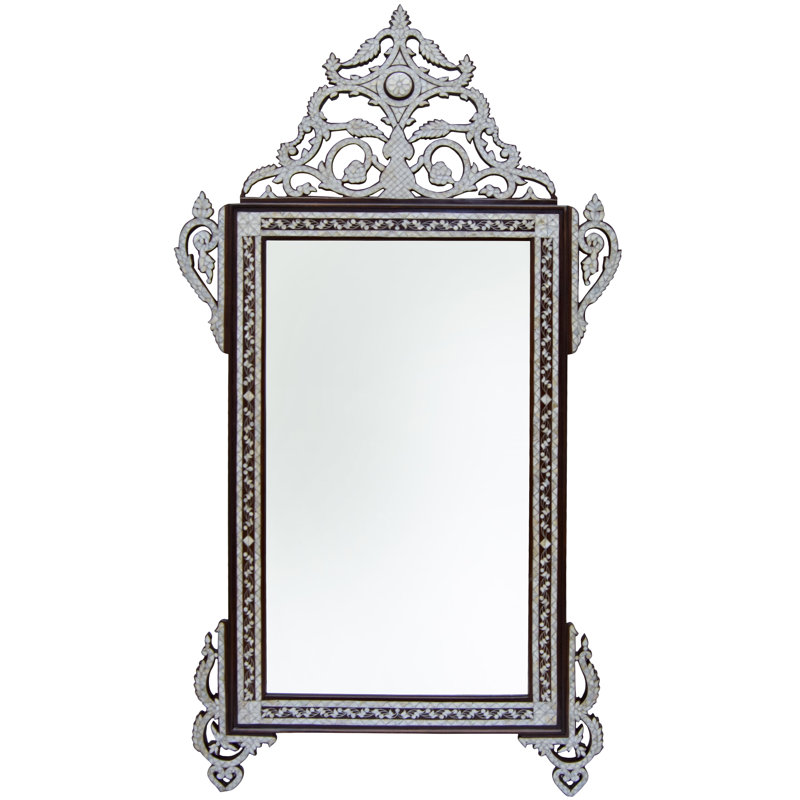 Moorish Flat Coquillage Wall Mirror