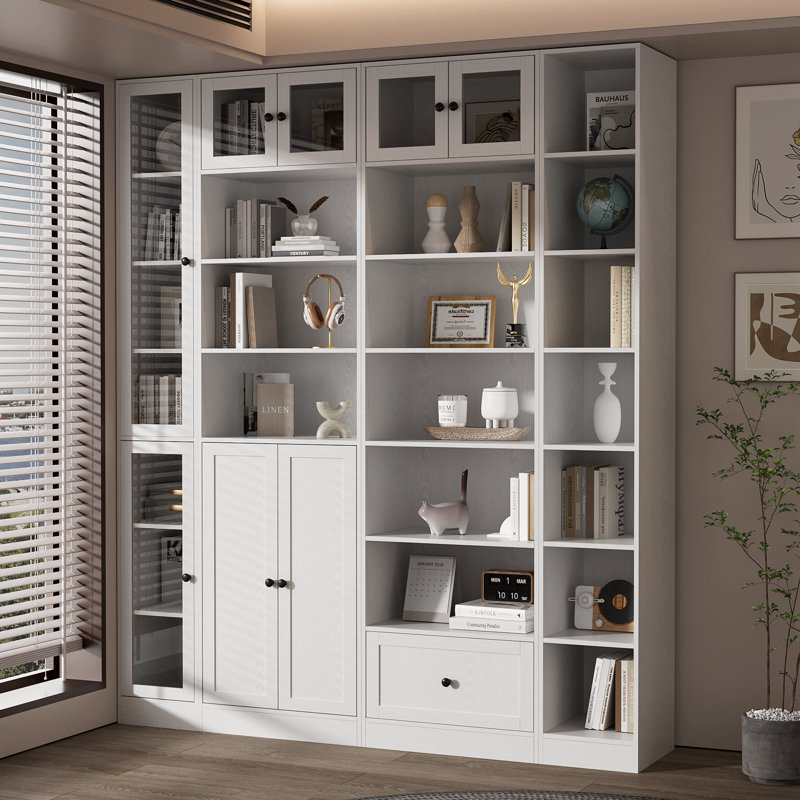 Garde-manger 85,8 po x l 72 po avec bibliothèques