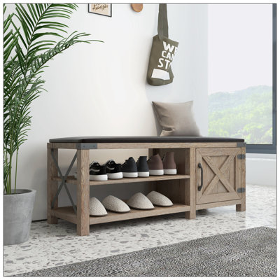 Semeka Storage Bench, Entryway Bench, Benches
