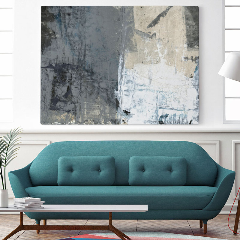 "Shades of Grey I" par Elena Ray, reproduction d’art sur toile