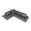 Trumansburg Leather Corner Sofa -1243792426-1243792427