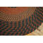 Vintage Braided American  Rug
