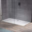 Carnbore Stone Standard Shower Tray - White-110380544