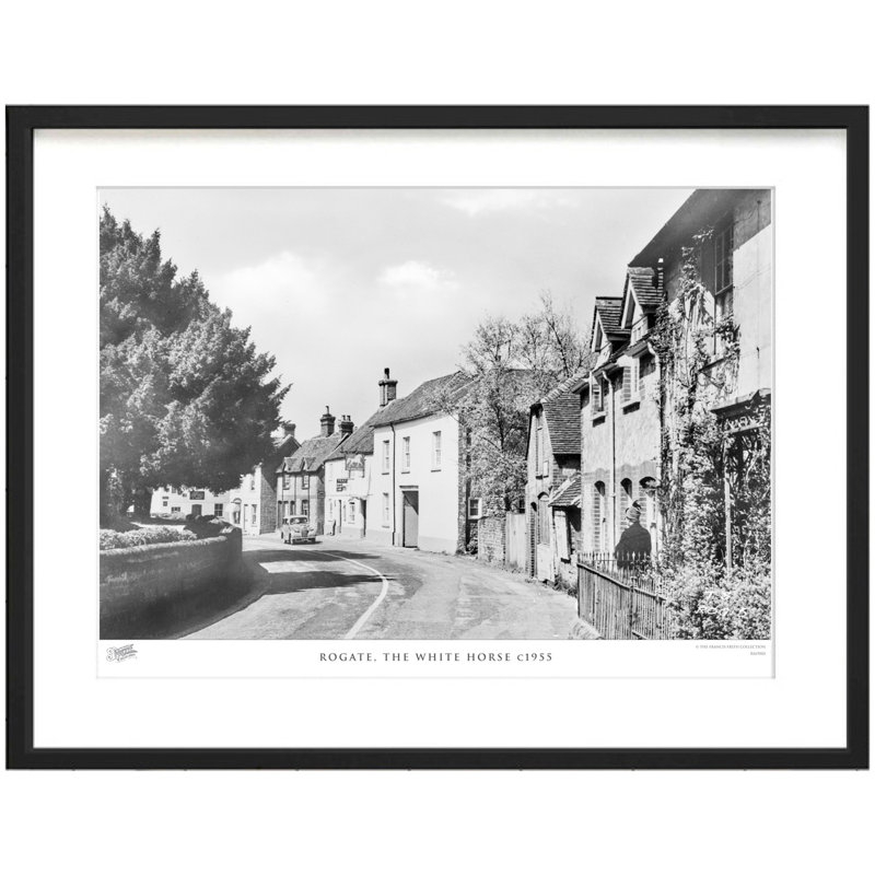 Rogate, The White Horse C1955 by Francis Frith - Single Picture Frame Print, 28cm H x 36cm W x 2.3cm D