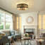 30cm Ceiling Fan with Light Kit-1373308619