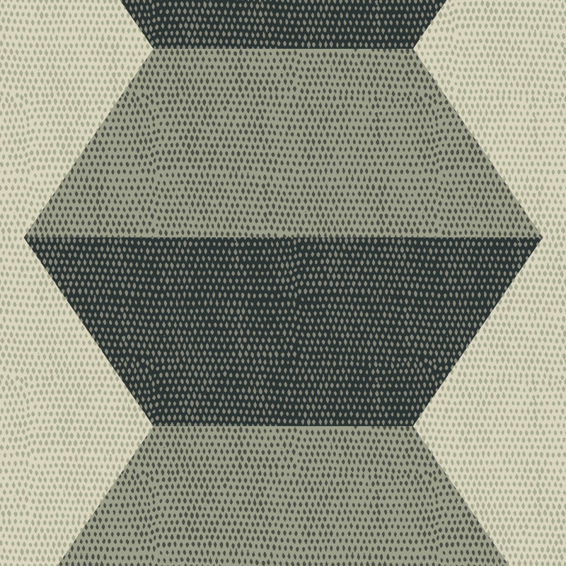 Infinity Blocks - Papier peint vert sauge