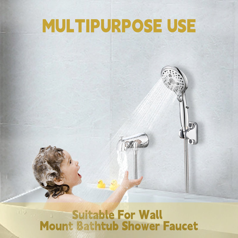 Bathroom Tub Spout with Diverter, Chrome