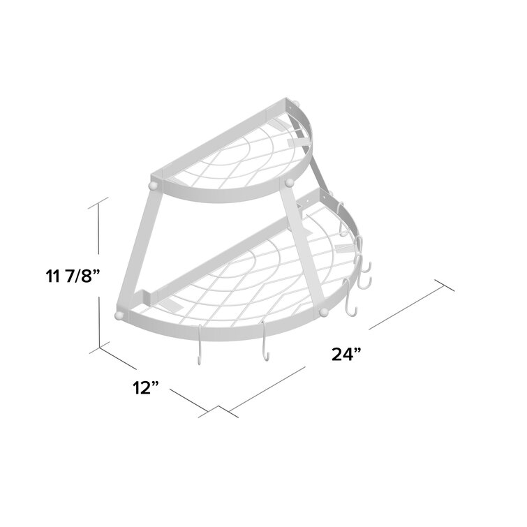 Cuisinart Half Circle Wall Rack Stainless