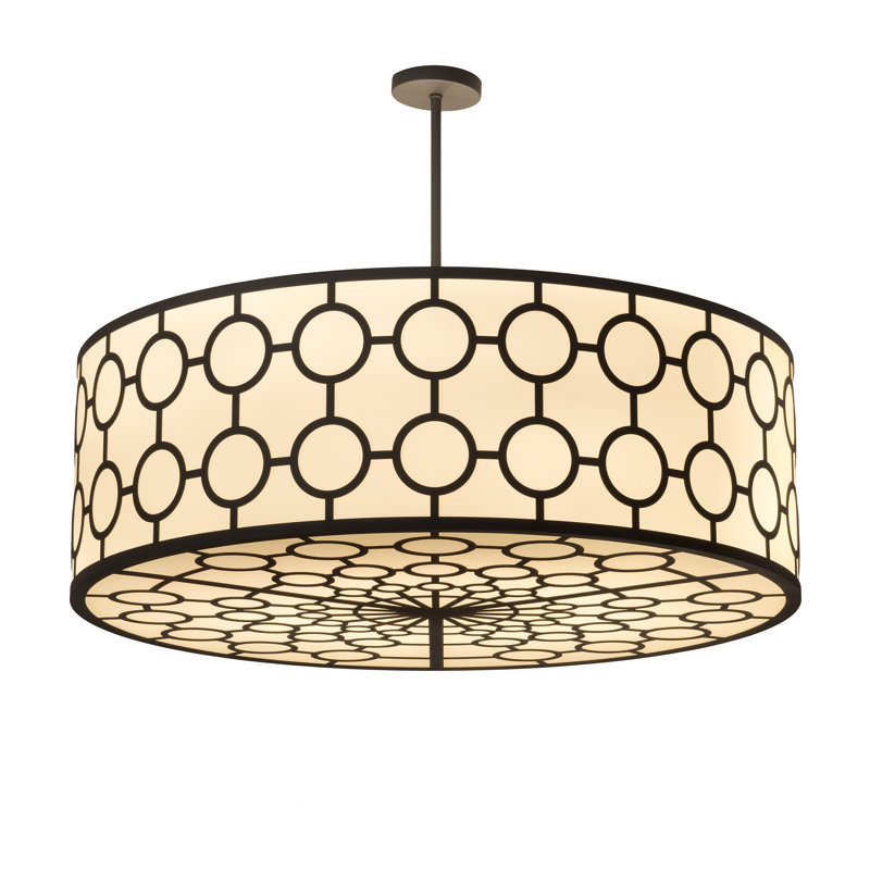 Dekko 8 - Light Dimmable Drum Chandelier