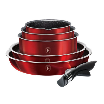 9 - Piece Non-Stick Aluminum Cookware Set