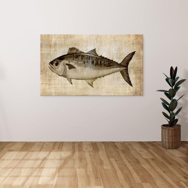 "Big Catch II" par Conrad Knutsen, reproduction sur toile, H 28 po x l 48 po x P 1,5 po