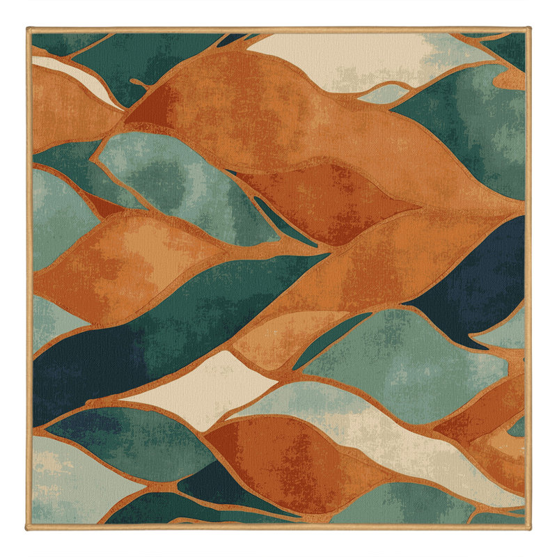 Tapis Harvest Harmony, Carré 3 pi
