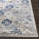Tapis bleu marine / brun clair Dupras