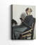 «Vintage Portrait Print LII» - galerie enveloppée de cavas-108829781