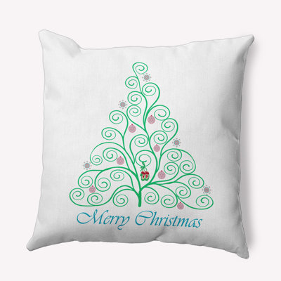 Polyester Indoor/Outdoor Throw Pillow