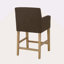 Tabouret de comptoir rembourré de 30,5 po - -1383015713-1383015715-1383015726