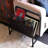 Modern Metal & Faux Leather Magazine Rack  Minimalist Organizer For Industrial Decor-1810037688