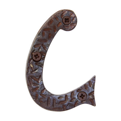 3'' H Metal House Letter