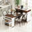 Extendable Rolling Kitchen Island With Drawers And Power Outlet And Storage Cabinet-899178660