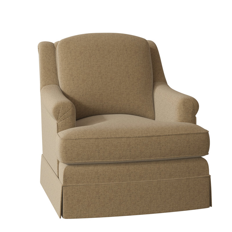 Milan 35.5" Wide Armchair, Stationary, 9508 Sand