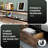 Bed Frame with 4 Storage Drawers and 2-tier Solid Wood Headboard Storage With Charging Station and LED Lights, Noise Free-1158615073