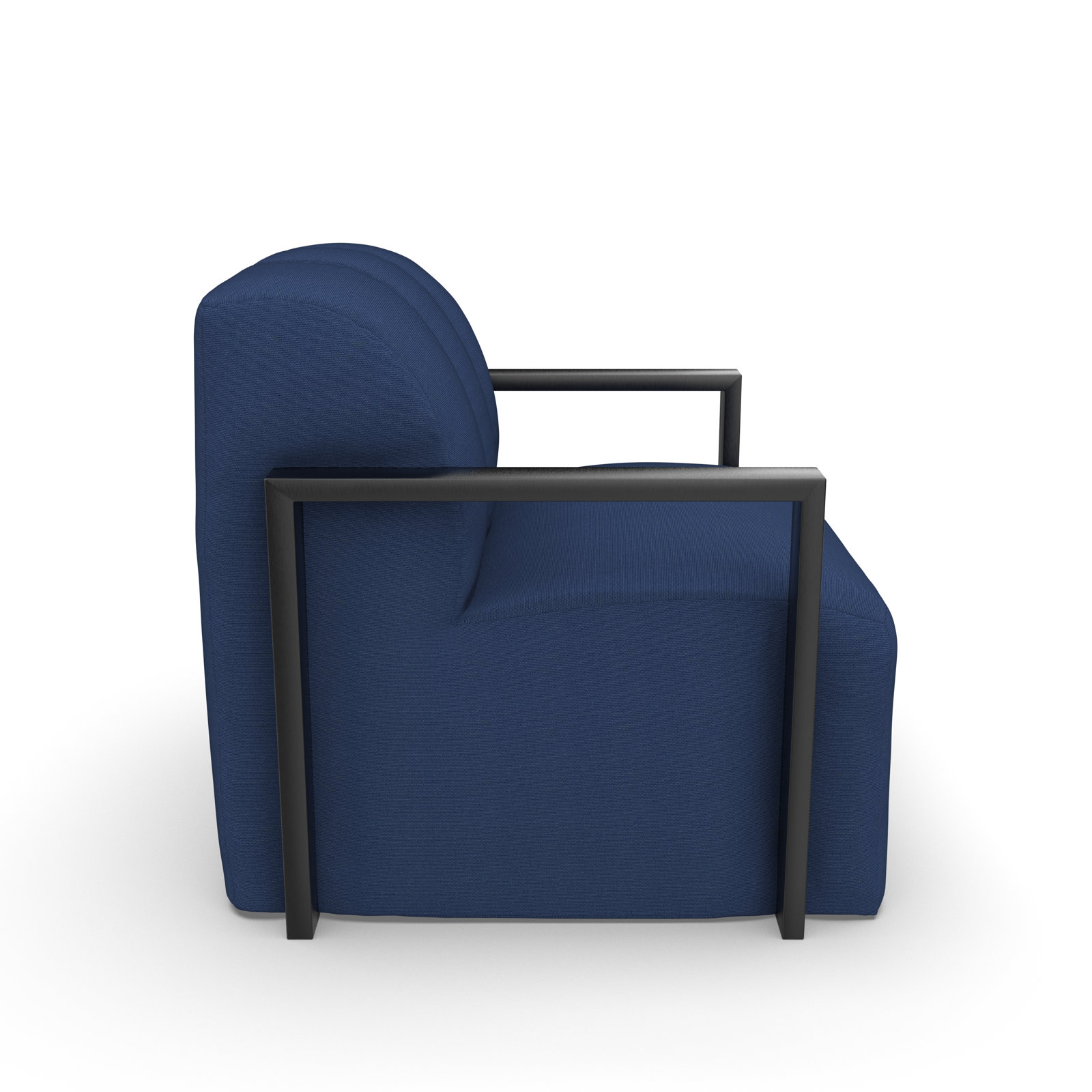 Rosalie Sunbrella® Patio Lounge Chair, Sunbrella® Canvas Navy