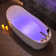 71" x 31.5" Whirlpool and Air Bath Heated Soaking Combination Tub with Tub Filler