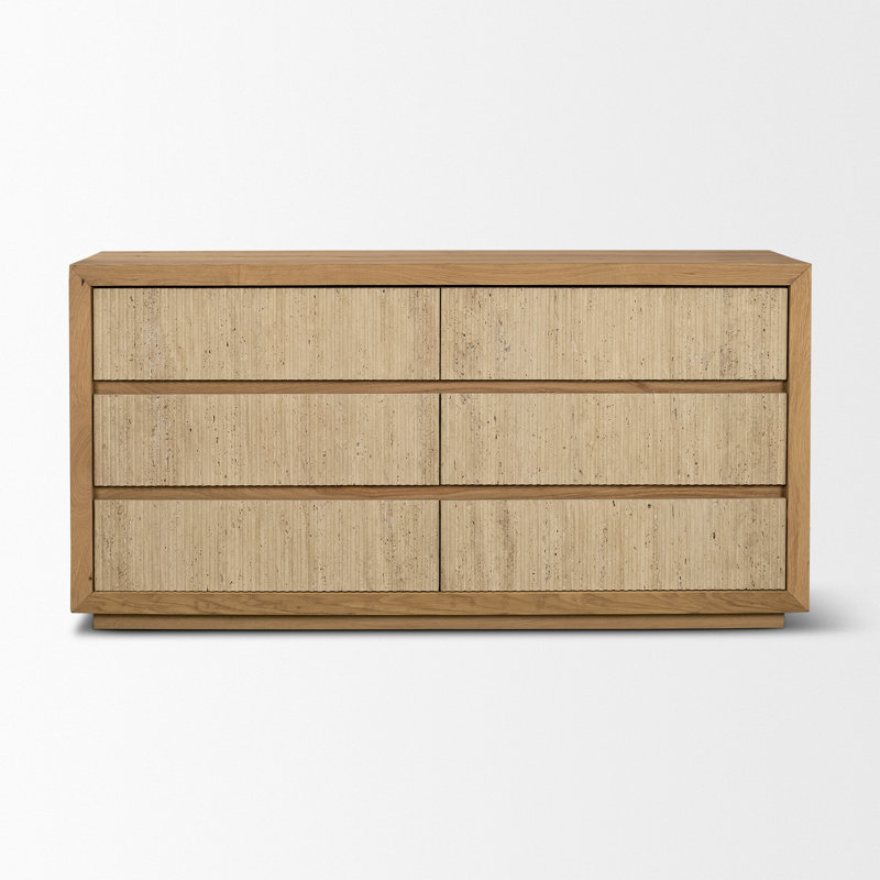 Commode 6 tiroirs Travona