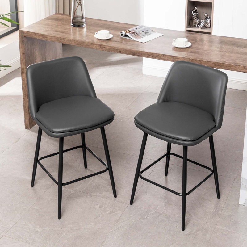 Ensemble de tabourets de bar pivotants à hauteur de comptoir de 2,25,6 po
