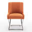 Chaise d'appoint rembourrée en velours Elian-101444859-122883344