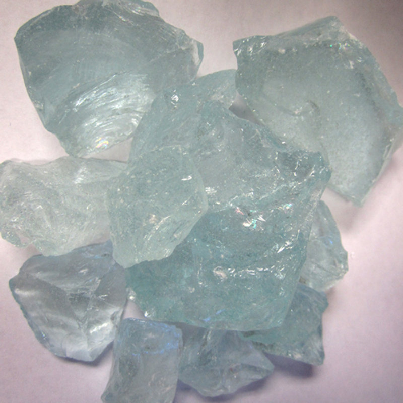 20 Lb. Fire Glass, Aqua