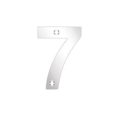 7.5cm H Stainless Steel House Number