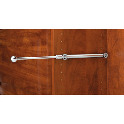 Rev-A-Shelf Extendable Metal Designer Closet Valet Rod