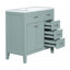 Armoire de salle de bain 36 po avec lavabo et tiroir 36 po-104313004