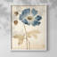 FLORAL Series LXII - reproduction encadrée de qualité supérieure - prête à être accrochée - aucun clou requis-458674334