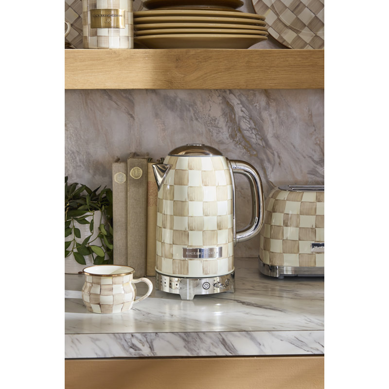 Check Electric Kettle, Mocha