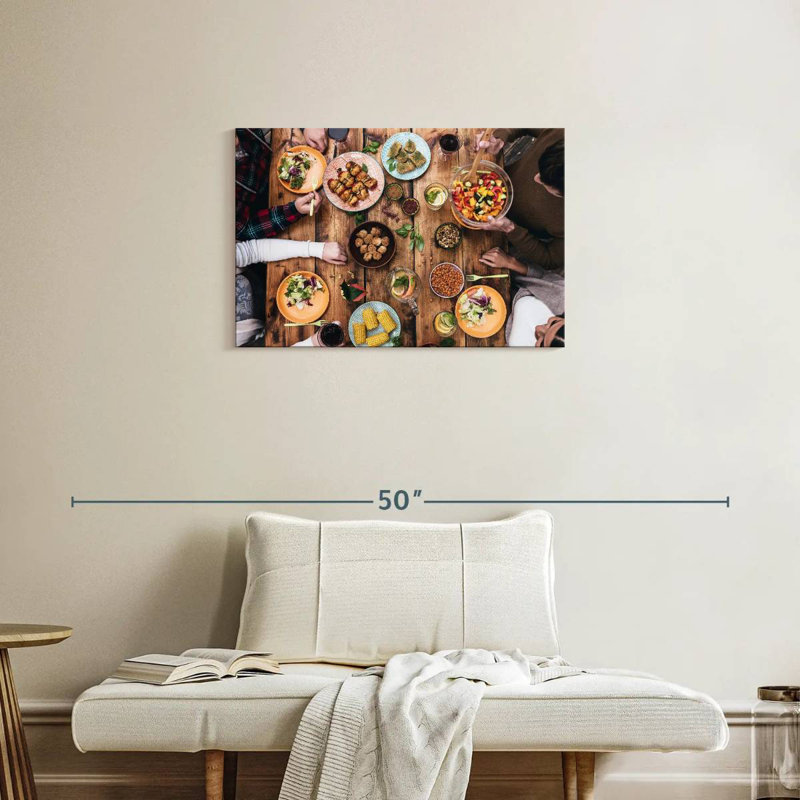Yarlin Cozy Rustic Dinner, 20" H x 30" W