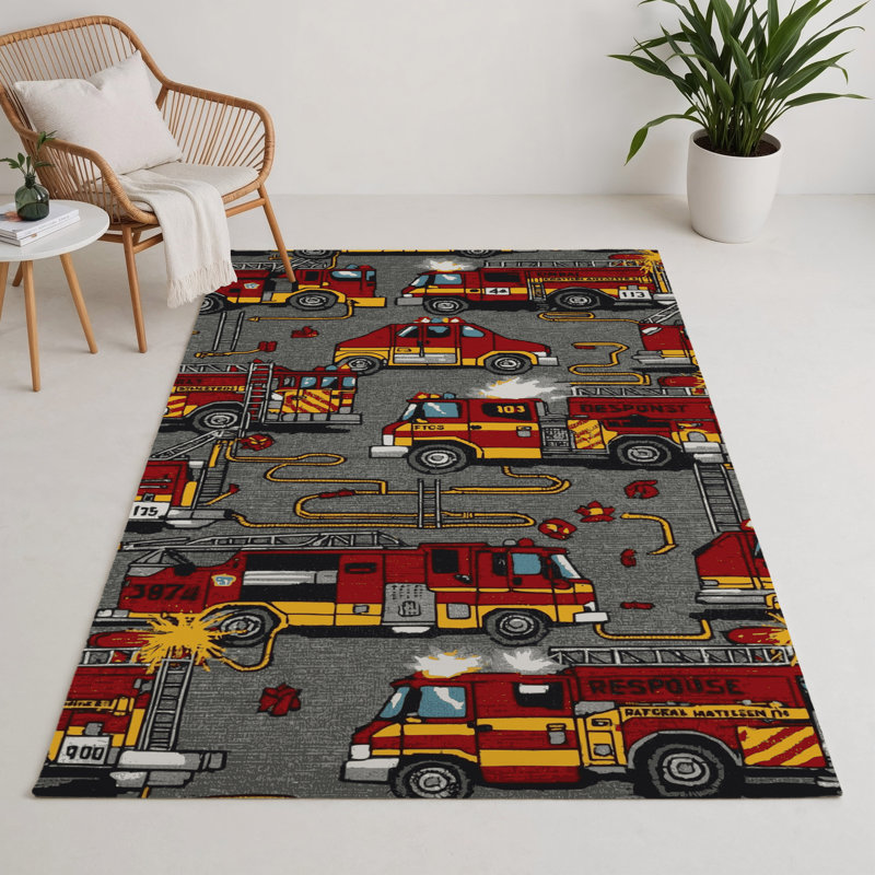 Tapis intérieur et extérieur brun Transport, Rectangulaire 3 pi x 5 pi