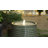 Ribbed Outdoor Water Fountain with LED Lights, Polyresin Gradient Bowl Fountain with Adjustable Flow-1854695411