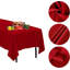 60×102in (152×260cm) Polyester Rectangular Tablecloth, Stain & Wrinkle Resistant for 6FT Table